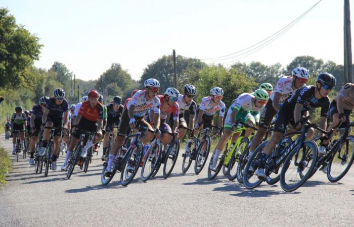 un ciclista de 19 años se averió en plena carrera