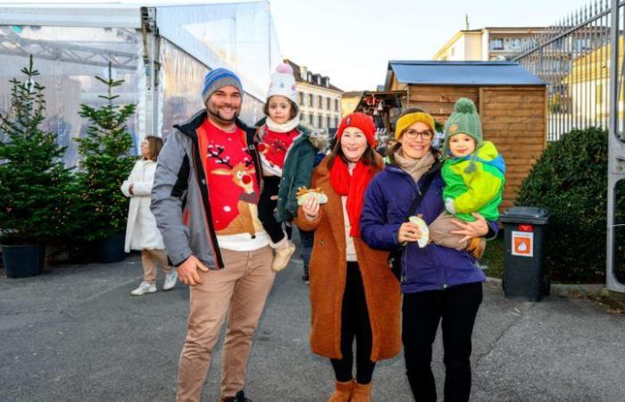 Mercado navideño de Morges