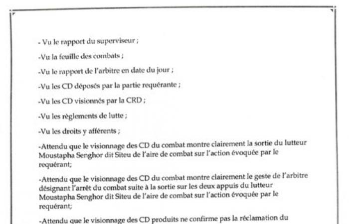 ¡El CNG confirma la victoria de Modou Lo contra Siteu!