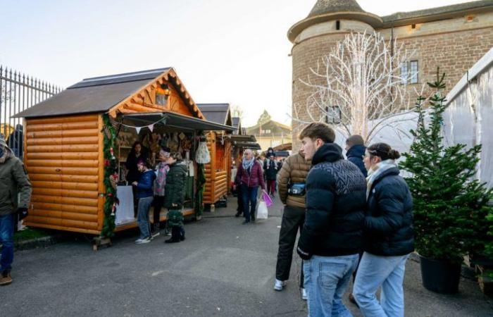 Mercado navideño de Morges