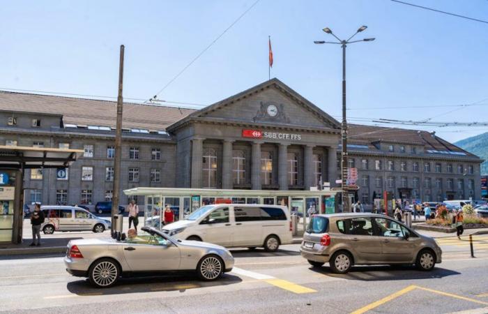 Los coches están parcialmente prohibidos en la estación de Bienne a partir del 9 de diciembre