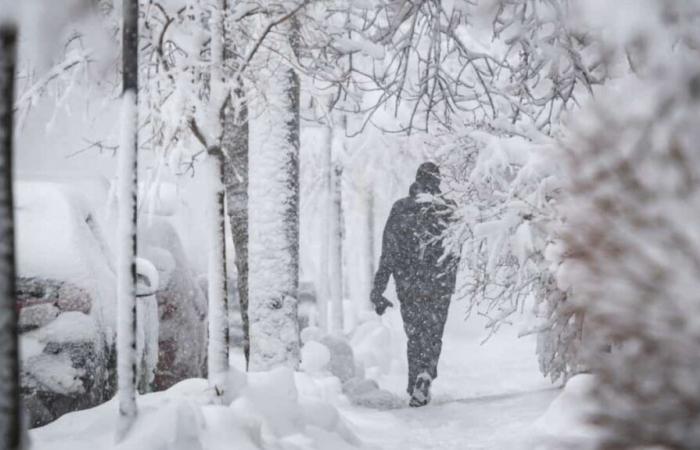 Primera acumulación de nieve del invierno: se esperan entre 10 y 15 cm de nieve esta semana en Quebec