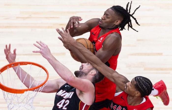 Toronto Raptors vs. Miami Heat: Xinhua