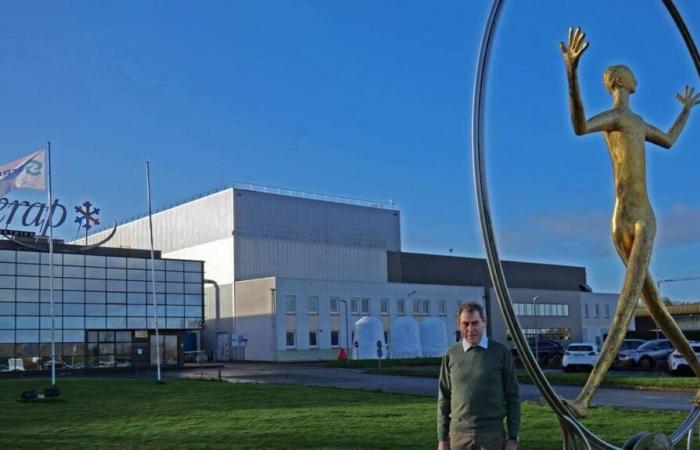 En Gorron, la empresa Serap, especializada en depósitos de leche, se amplía y cambia de logo