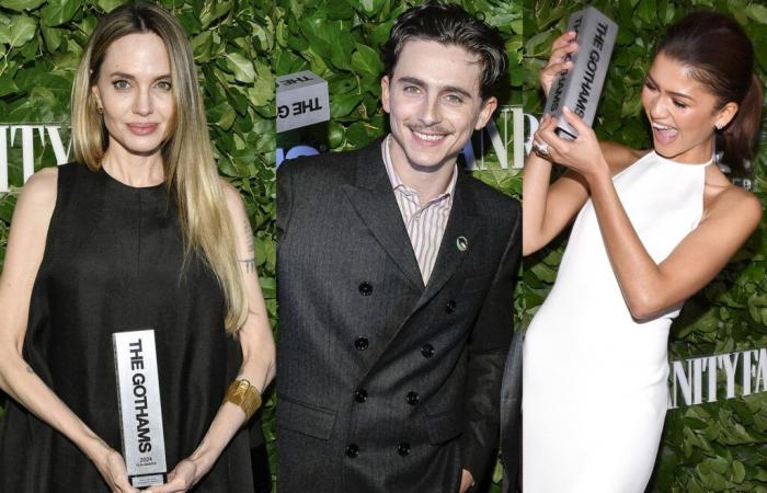 Nueva York reúne a Angelina Jolie, Timothée Chalamet y Zendaya para celebrar el cine independiente