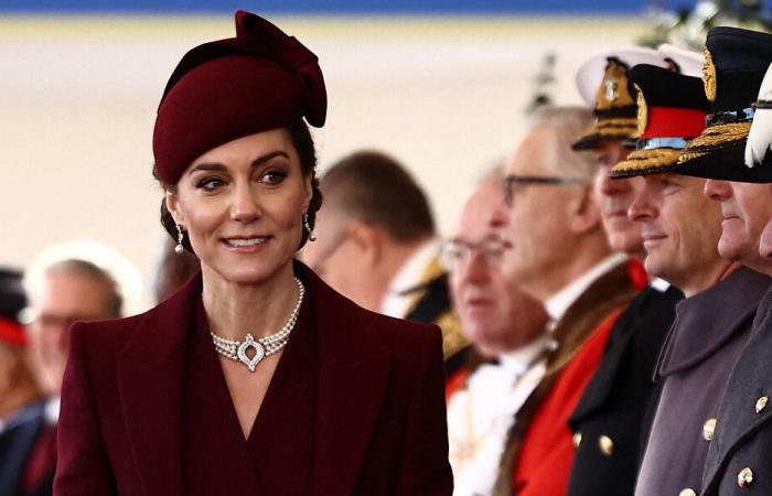 Kate resplandeciente en el primer día de la visita de Estado de la pareja real de Qatar