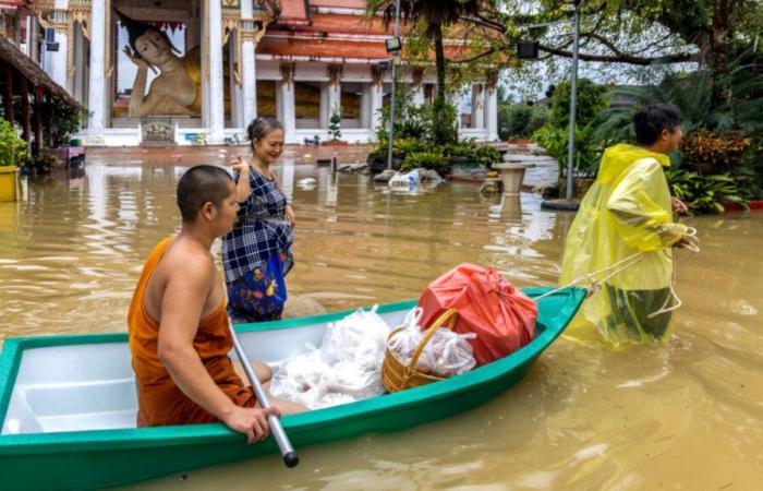 El sur de Tailandia asolado por inundaciones mortales