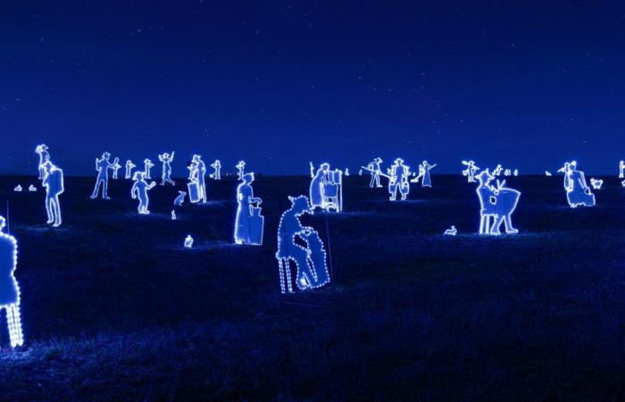 Aude: descubre un belén con 265 personajes luminosos