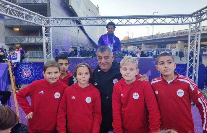 Fútbol: los jóvenes de Tarbes Pyrénées El fútbol recibido como príncipes en el Toulouse FC