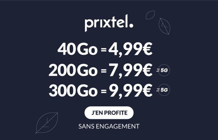 Prixtel amplía el Black Friday con su plan móvil low cost 5G de 200 GB