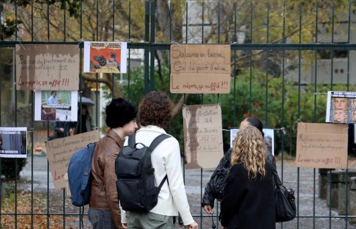 Toulouse: los profesores del instituto Saint-Sernin preparan a los padres para la huelga del jueves 5 de diciembre