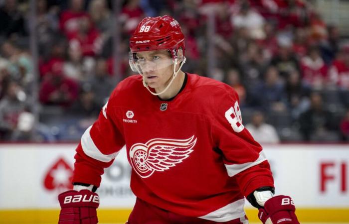 Red Wings: Kane colocado en la reserva de lesionados