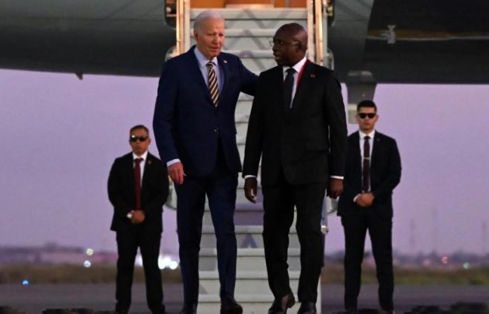 Biden en Angola en su única visita oficial al continente africano