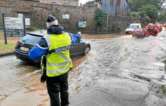 Inundaciones en Paimpol: continúan las labores de protección