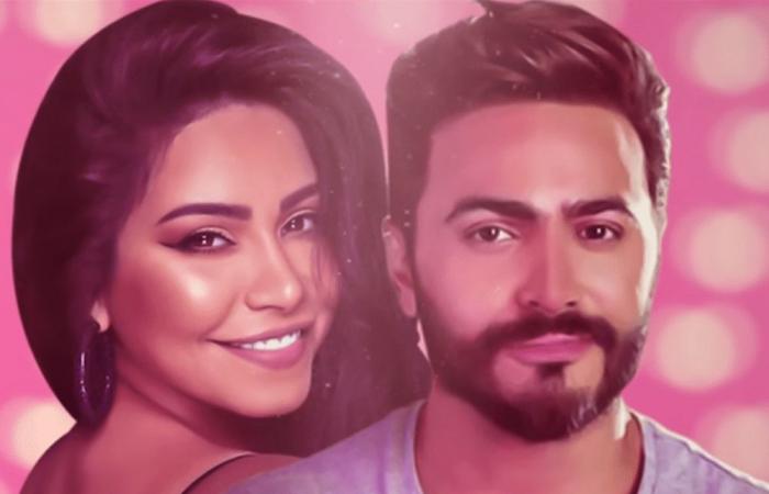 Tamer Hosni entra en la fila de escucha de Sherine durante su último concierto (foto)