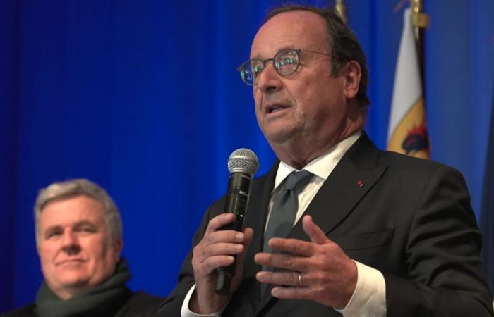 “Sin duda votaré a favor”, confiesa François Hollande de paso por los Altos Alpes