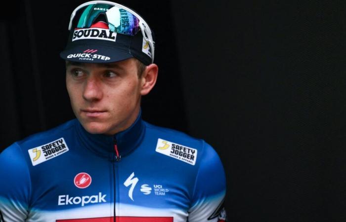 Remco Evenepoel, doble medallista de oro en los Juegos Olímpicos de París, víctima de un accidente temido por todos los ciclistas