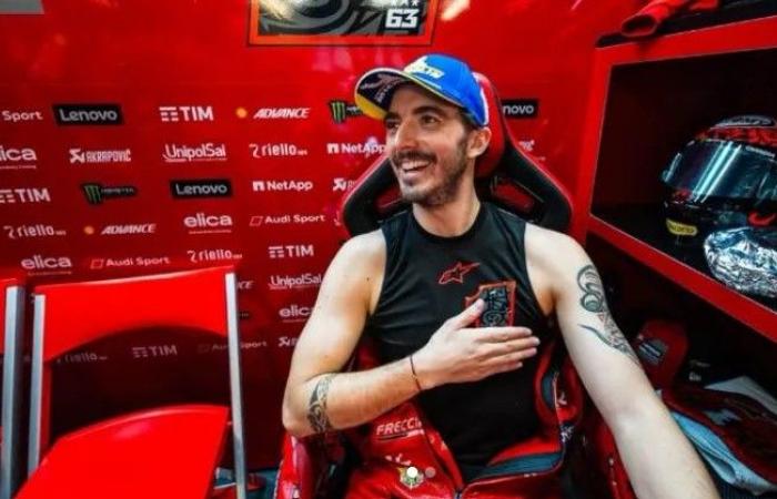 MotoGP, Pecco Bagnaia: “me dolió un poco ver a Verstappen ganar su cuarto título de F1”