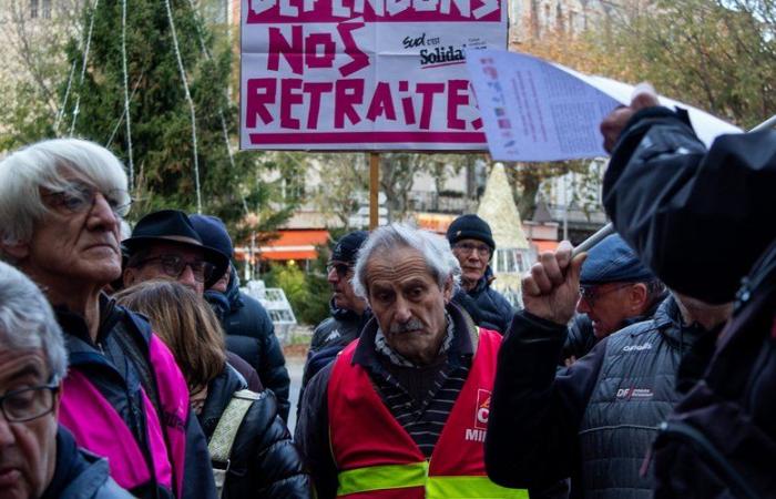 “Algunos ya no se calientan y sólo hacen una comida al día”: los jubilados se movilizan en Millau