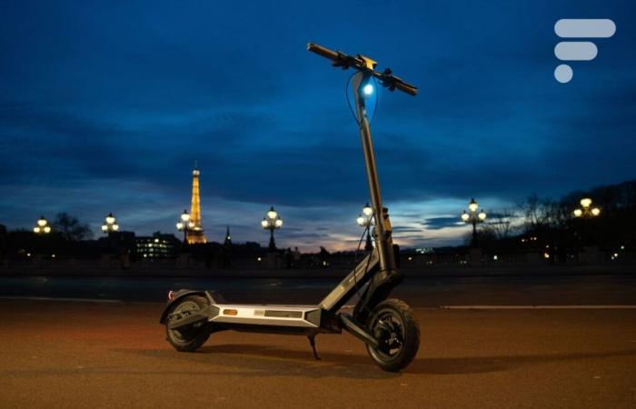 Potente y futurista, este patinete eléctrico con 60 km de autonomía pierde 200€ de su precio