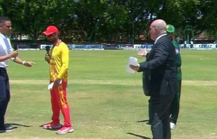 Zimbabwe gana el sorteo y opta por batear primero en el segundo T20I contra Pakistán