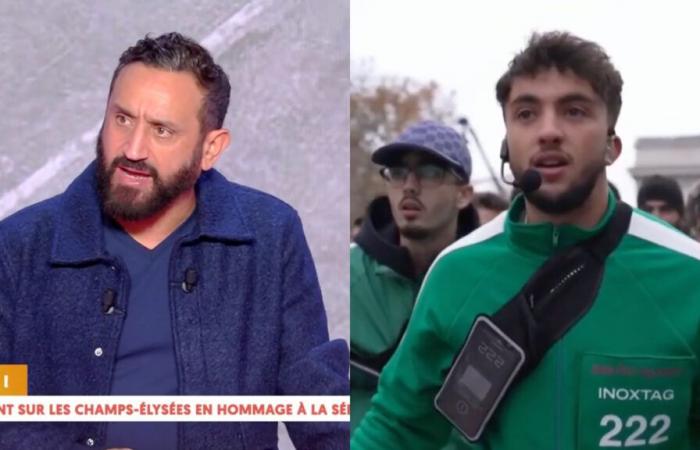 Inoxtag y Squid Game: ¡Cyril Hanouna destruye el evento en los Campos Elíseos y es replanteado por los internautas! (VIDEO)