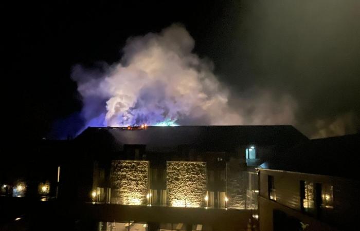 Incendio en el restaurante del hotel “Le Sanglier” en Durbuy, Marc Coucke reacciona: “Me temo que tendremos que construir un nuevo hotel”