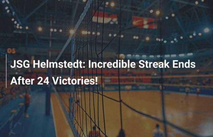 JSG Helmstedt: ¡Después de 24 victorias se acaba una racha increíble!