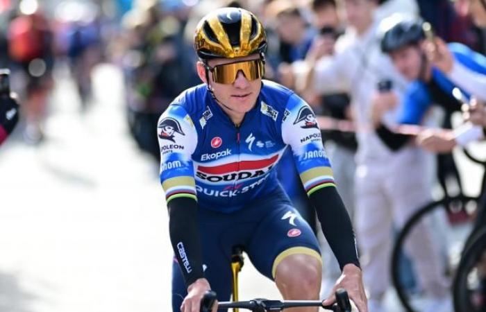 Remco Evenepoel hospitalizado tras un accidente de entrenamiento