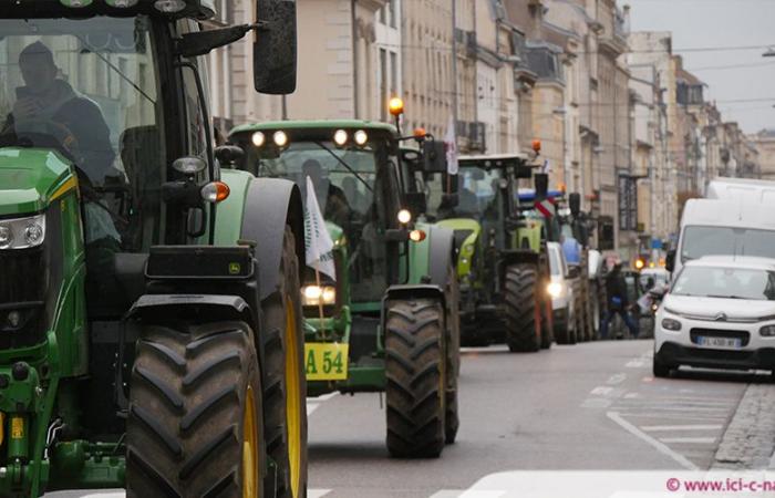 Los agricultores expresan sus temores en Meurthe-et-Moselle.