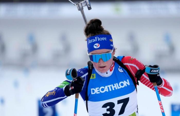 Lou Jeanmonnot gana la categoría individual en la fase de la Copa del Mundo de Kontiolahti