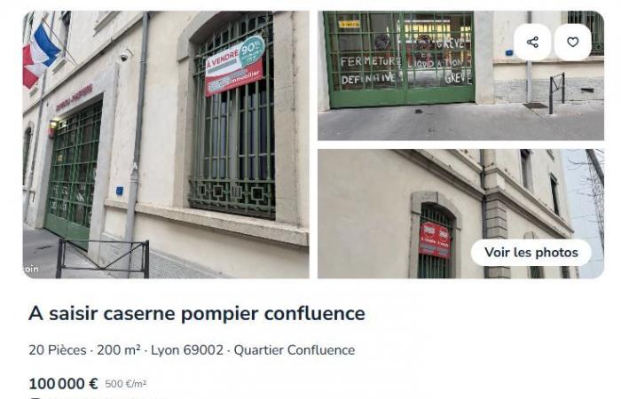 ¿Por qué se puso a la venta la estación de bomberos de Confluence en Leboncoin?