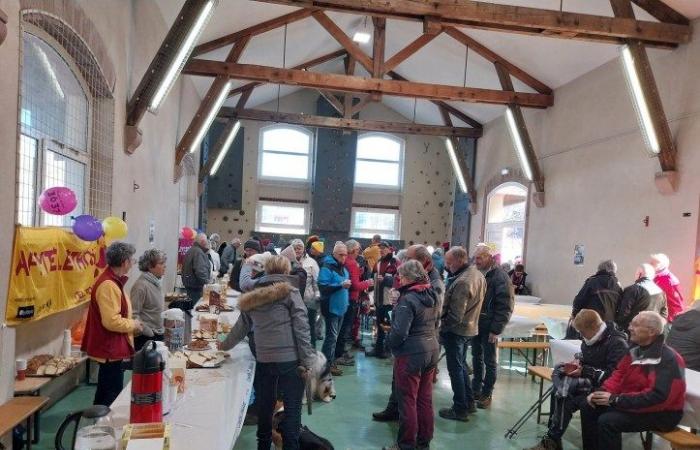 De Saint-Maurice-sur-Moselle a Ferdrupt – Récord de participación en la marcha gastronómica del Teletón