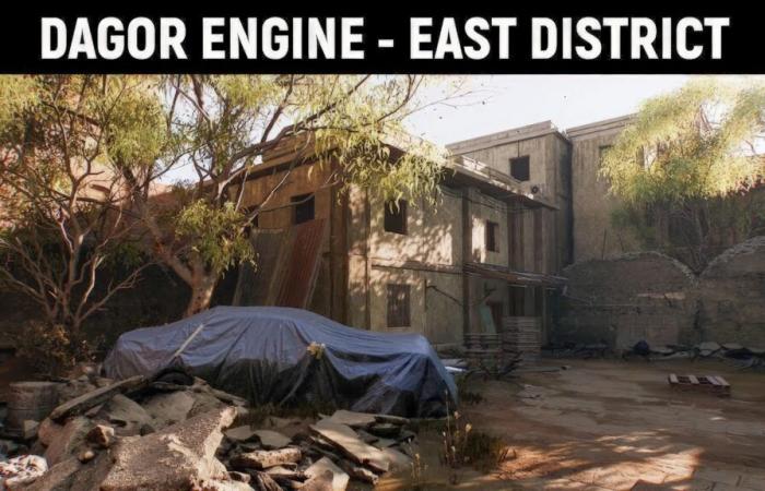 El escaparate del motor de Gaijin compara a Dagor con el Unreal Engine 5 de Epic