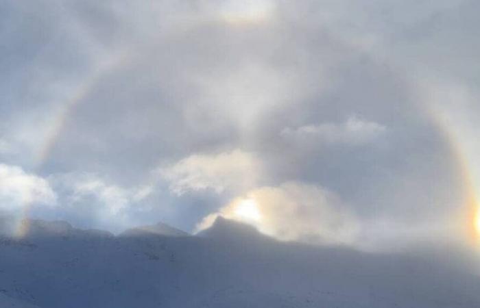 VIDEO. ¿Qué es este curioso fenómeno meteorológico que se observa en el cielo de Saboya?