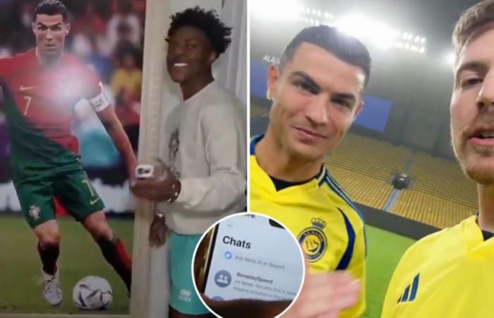 Se filtra el texto que Speed ​​envió a Cristiano Ronaldo y la afición se pone a reír – Futbol News