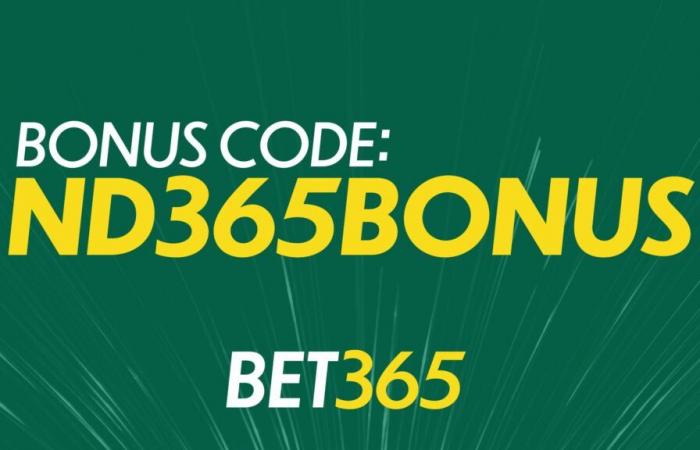 Código de bono bet365 ND365BONUS: elija una promoción de $1.000 o $150 para Packers vs Lions