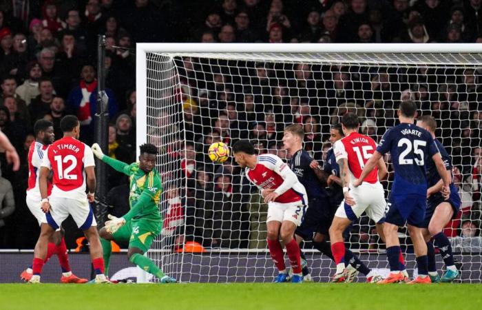 Enviado del Arsenal Manchester United au coin – Premier League – J14 – Arsenal-Manchester United (2-0)