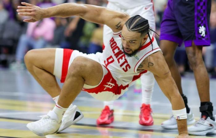 Los Rockets pierden el último partido de la Copa de la NBA ante los Kings, 111-120