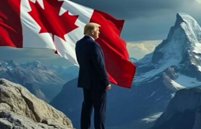 Para Donald Trump, el Matterhorn parece estar en Canadá