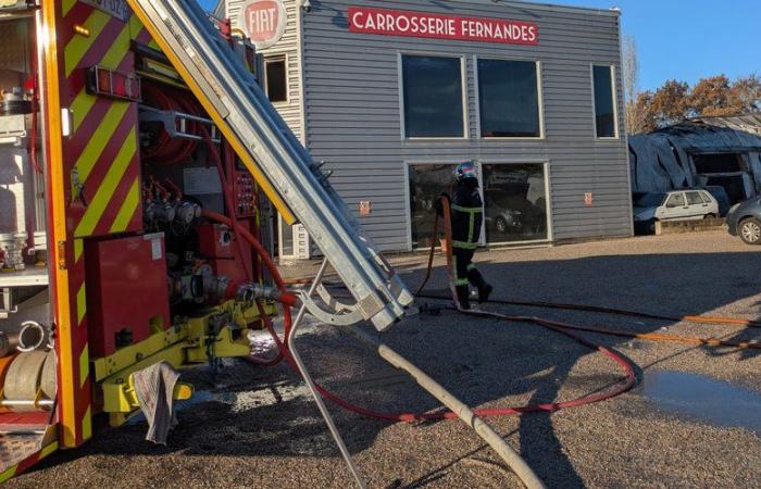 “Ya no queda nada, todo se ha esfumado”; La carrocería Fernandes de Saint-Vite arrasada por un dramático incendio