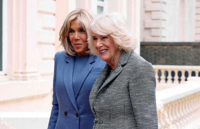 Brigitte Macron se une a la reina Camilla en Londres para la entrega de un premio literario