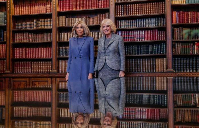 Brigitte Macron se une a la reina Camilla en Londres para la entrega de un premio literario