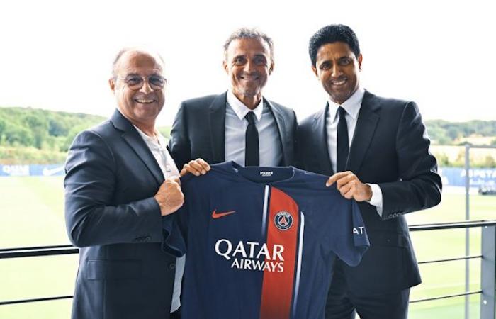 Club: Oficialmente, el trío Al-Khelaïfi, Campos y Luis Enrique siguen unidos