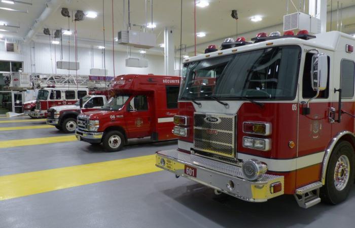 Incendio de remolque en Saint-Georges