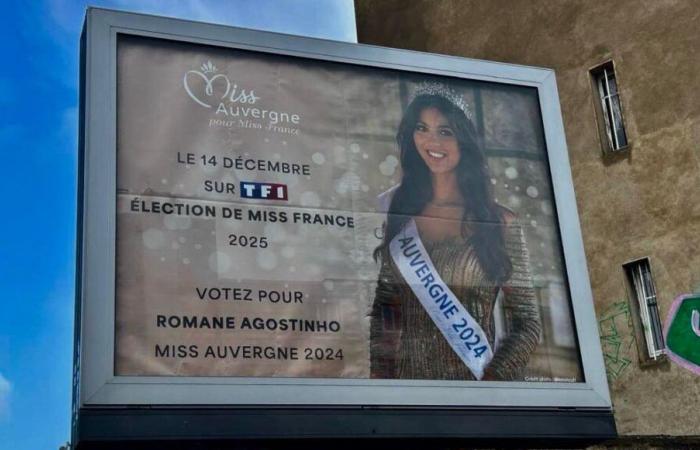 Miss Francia 2025: ¡en Clermont-Ferrand, los anuncios publicitarios dan protagonismo a nuestra candidata!