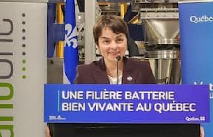 Sector de las baterías: Quebec invierte 18 millones de dólares en una empresa financiada por la Defensa estadounidense