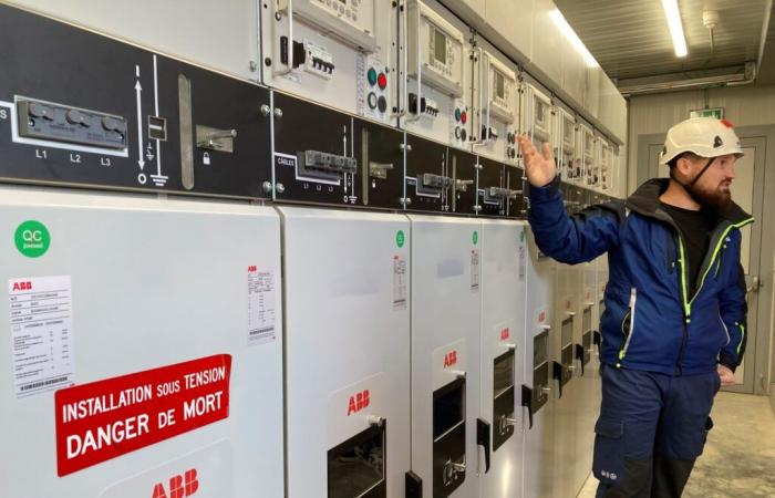 Enedis instala una estación fuente respetuosa con el medio ambiente