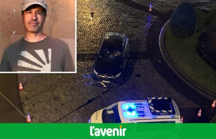 Roland, ciclista que cayó y luego fue arrastrado por un coche en la Barrière de Saint-Gilles: “Mi cabeza asomaba por el parachoques”