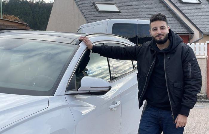 Sofiane El Hatri, primer conductor de VTC registrado en Lozère: “Me desafío a lanzar Uber también aquí”